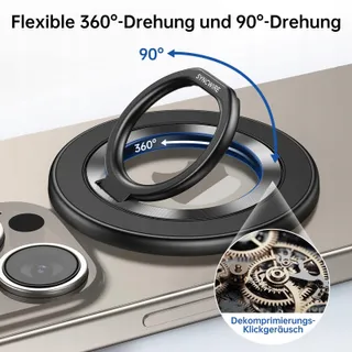 SYNCWIRE Magnetische Telefoonhouder 360° iPhone 15 14 13 12 — miniatuur 2
