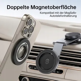 SYNCWIRE Magnetische Telefoonhouder 360° iPhone 15 14 13 12 — miniatuur 3