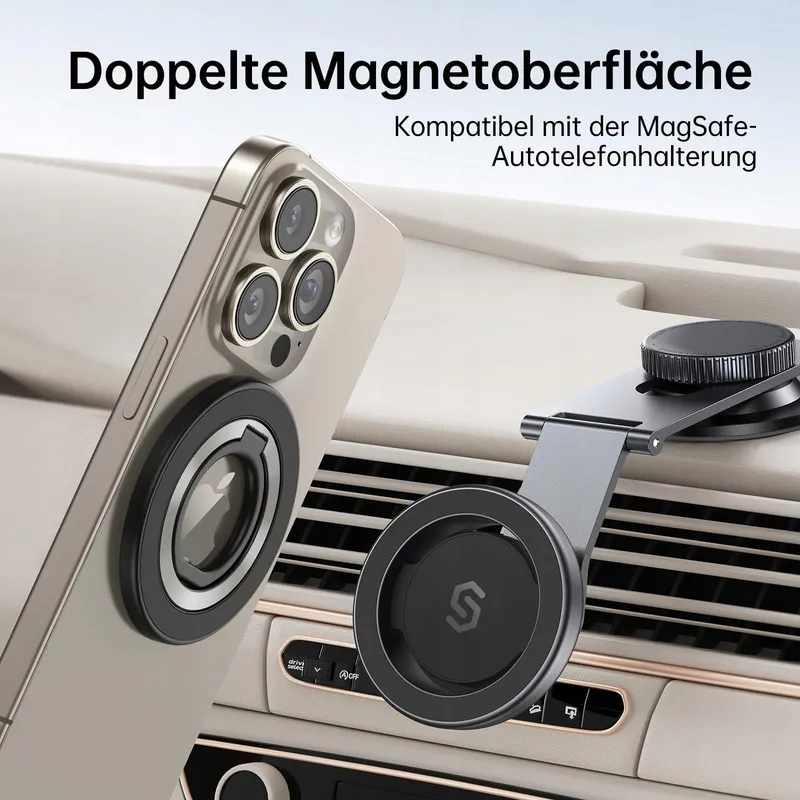 SYNCWIRE Magnetische Telefoonhouder 360° iPhone 15 14 13 12 — foto 3