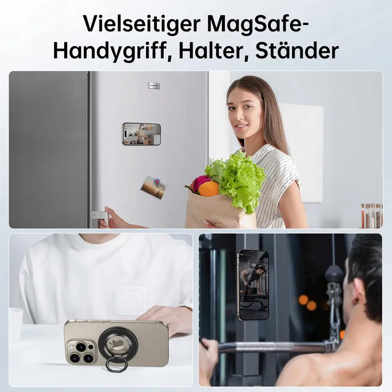 SYNCWIRE Magnetische Telefoonhouder 360° iPhone 15 14 13 12 — foto 7