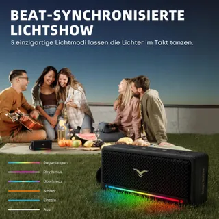 Draagbare Bluetooth Speaker IPX7 Waterdicht 40W — miniatuur 6