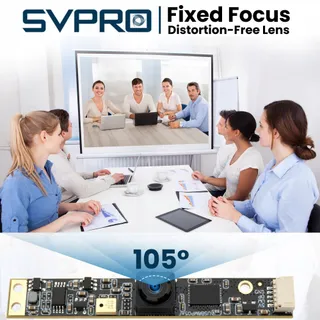 SVPRO USB Camera 8MP Microfoon Groothoek 4K Laser PC Raspberry Pi — miniatuur 5