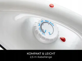CORBY SHERWOOD Strijkijzer 1200W Wit EU-stekker — miniatuur 6