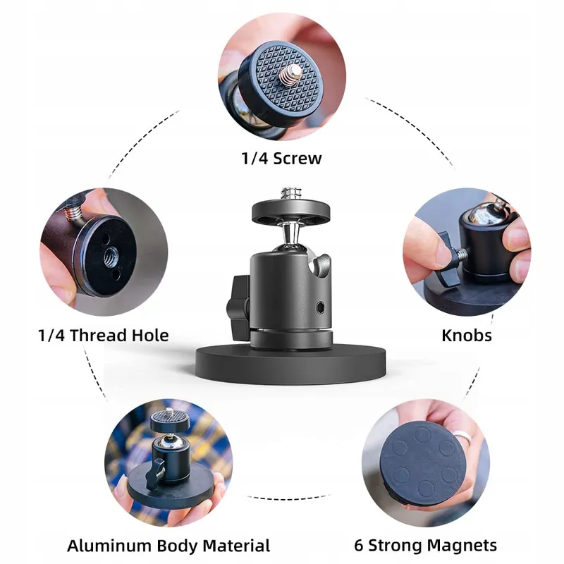 SUREWO Magnetische Houder GoPro 360° Compatibel DJI — foto 3