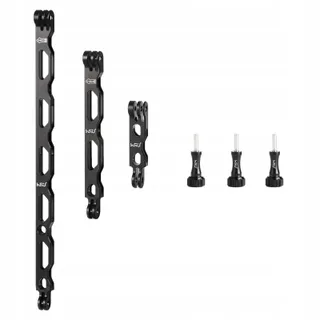 HSU Aluminium Verlengarm Kit GoPro Actiecamera's Zwart — miniatuur 1