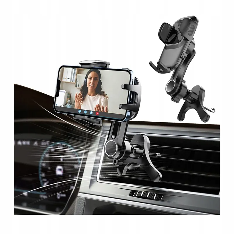 JNNJ Telefoonhouder Auto Ventilatierooster 360 Graden Draaibaar — foto 1