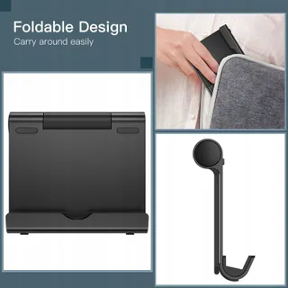 JETECH Opvouwbare Tabletstandaard Verstelbaar 4-13 Inch iPad Galaxy Tab — miniatuur 6