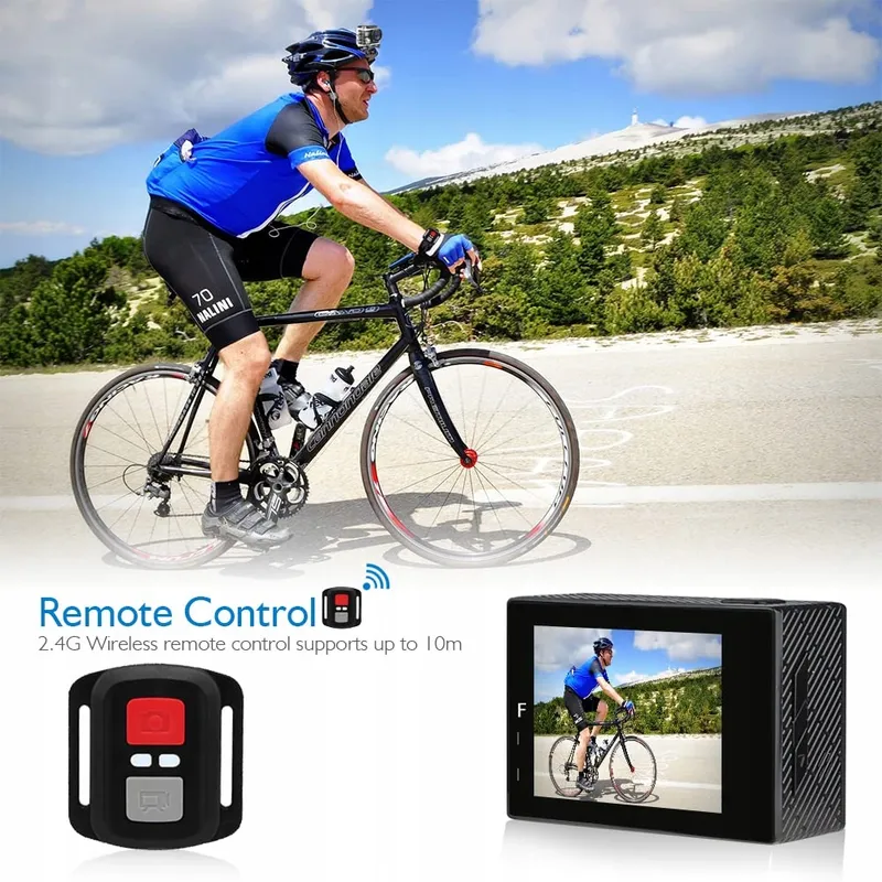 AKASO Actioncam 4K 20MP Waterdicht Stabilisatie Zoom 30m Set — foto 6