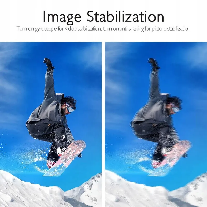 AKASO Actioncam 4K 20MP Waterdicht Stabilisatie Zoom 30m Set — foto 3