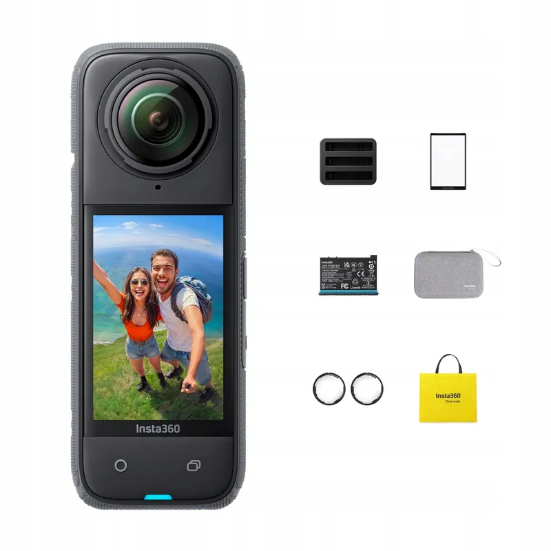 INSTA360 X4 Actiecamera 360 8K 4K Waterdicht AI Stabilisatie Bundel — foto 1