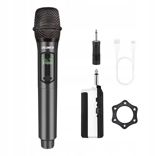 TALOMEN Draadloze Microfoon Karaoke PA Conferentie — foto 1