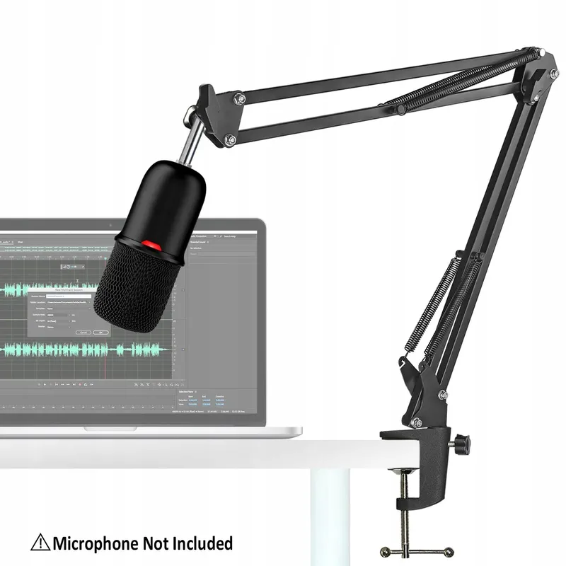 SUNMON Microfoonarm voor HyperX SoloCast Universeel Statief Zwart — foto 2