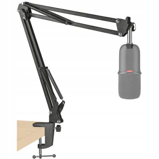 SUNMON Microfoonarm voor HyperX SoloCast Universeel Statief Zwart — miniatuur 1