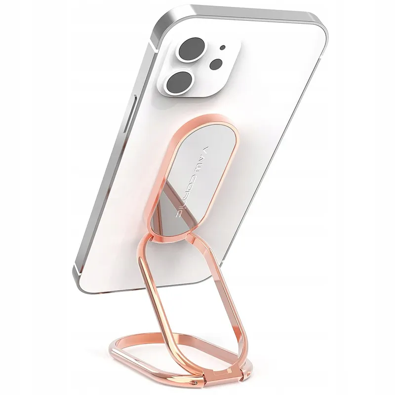 VAWCORNIC Universele Telefoonringhouder 540° Draaibaar Rosegoud — foto 1