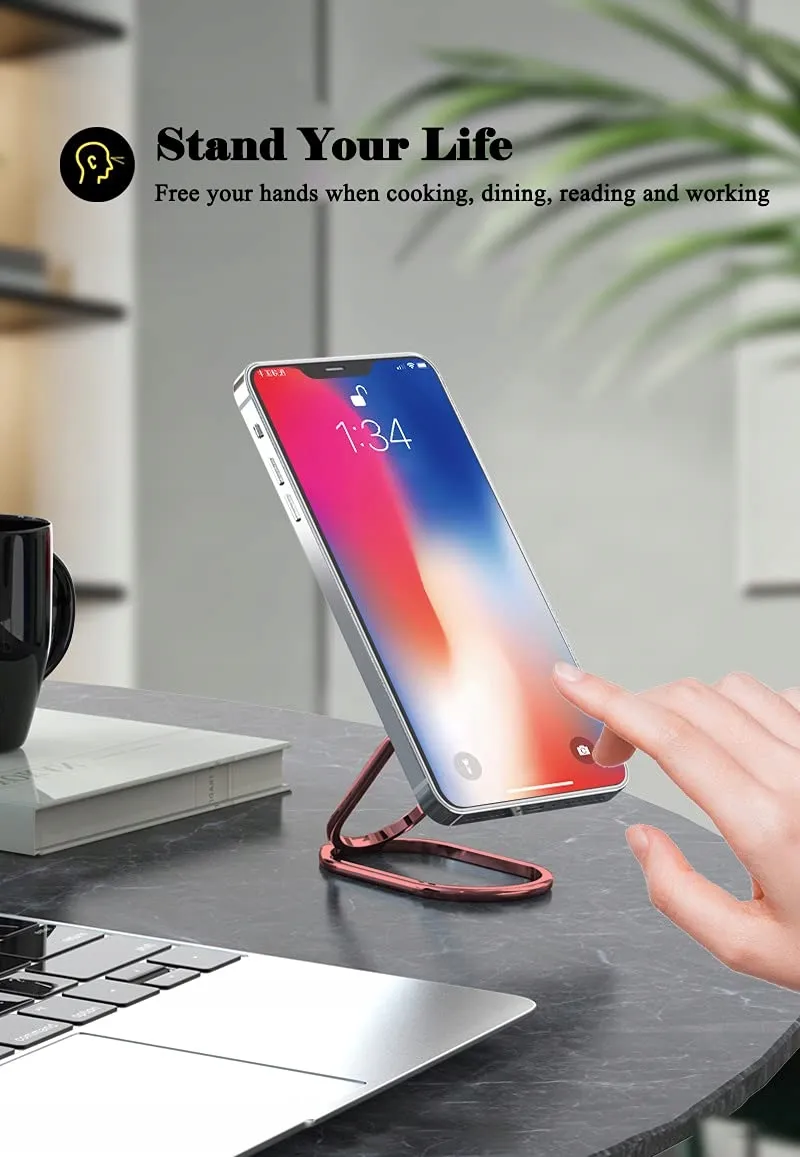 VAWCORNIC Universele Telefoonringhouder 540° Draaibaar Rosegoud — foto 6