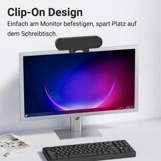 INWA PC Luidsprekers USB Monitor 10W HD Stereo Laptop Telefoon — miniatuur 3