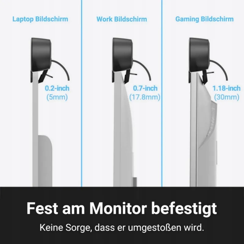 INWA PC Luidsprekers USB Monitor 10W HD Stereo Laptop Telefoon — foto 7