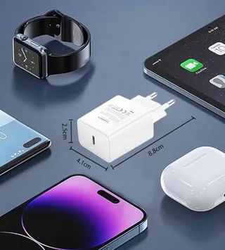 USB C Oplader 30W voor Google Pixel 8 7 6 Wit — miniatuur 6