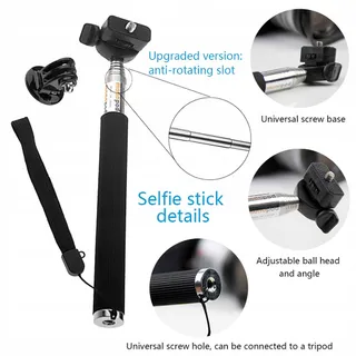 TEKCAM Accessoireset Actiecamera GoPro AKASO DJI SJCAM — miniatuur 5