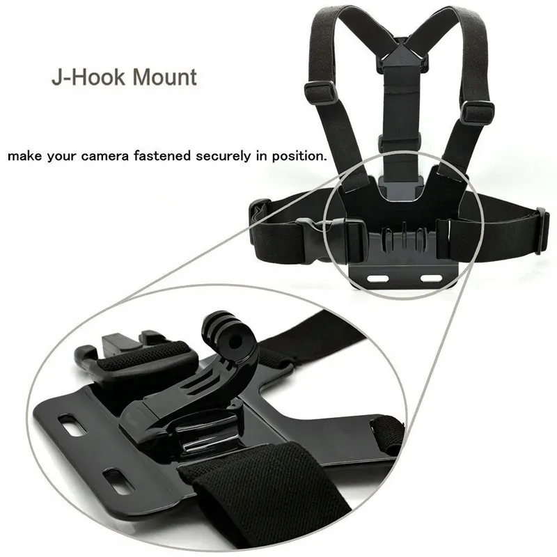 TEKCAM Accessoireset Actiecamera GoPro AKASO DJI SJCAM — foto 3