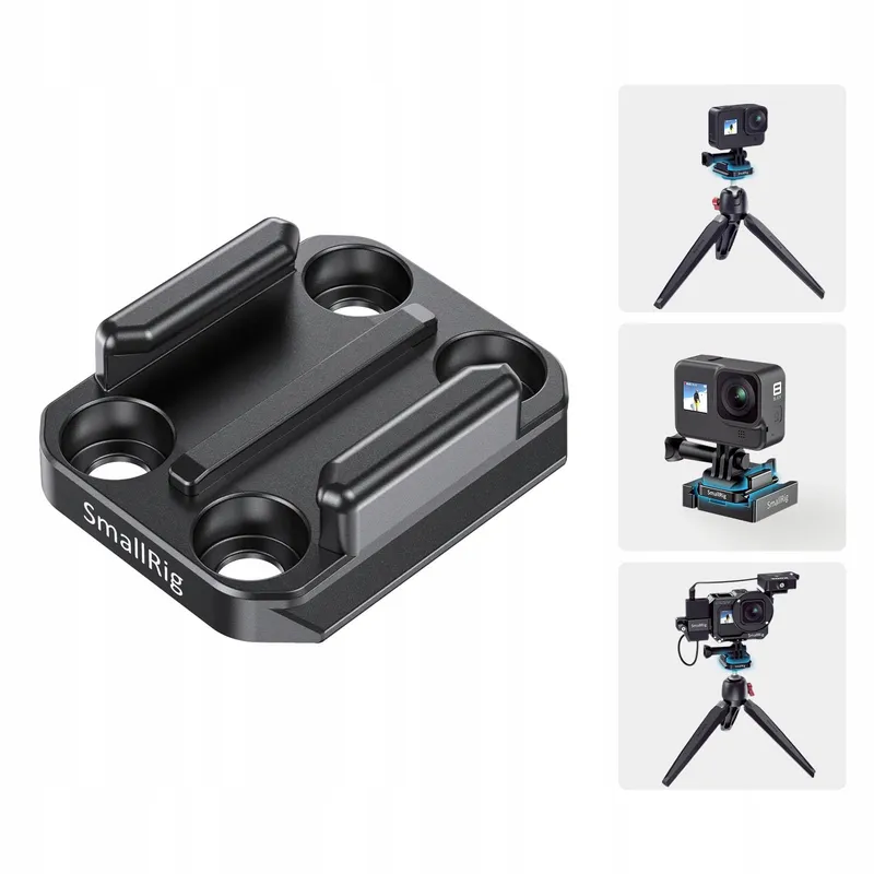 SMALLRIG Aluminium Mount Adapter GoPro Hero 12 11 10 9 8 7 — foto 1