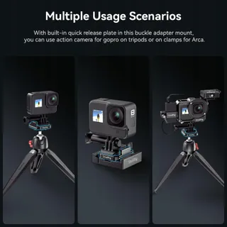 SMALLRIG Aluminium Mount Adapter GoPro Hero 12 11 10 9 8 7 — miniatuur 3