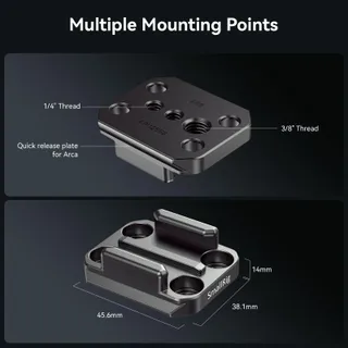 SMALLRIG Aluminium Mount Adapter GoPro Hero 12 11 10 9 8 7 — miniatuur 4