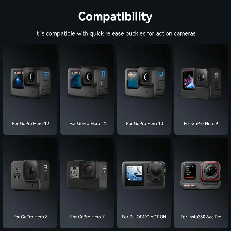 SMALLRIG Aluminium Mount Adapter GoPro Hero 12 11 10 9 8 7 — foto 2