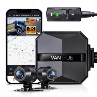 VANTRUE F1 Motordashcam 4K 1080P WiFi GPS Waterdicht Nachtzicht — miniatuur 1