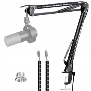 YOUSHARES Mic Boom Arm Compatibel FIFINE K688 XLR USB — miniatuur 1