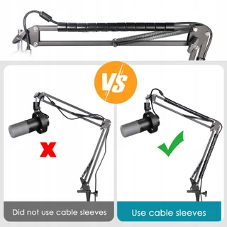 YOUSHARES Mic Boom Arm Compatibel FIFINE K688 XLR USB — miniatuur 5