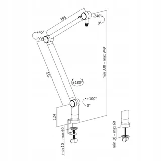 LOGILINK AA0127 Microfoonarm 360° Draaibaar Hoekverstelling — miniatuur 2