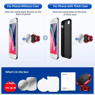SYNCWIRE Magnetische Telefoonhouder Auto Universeel Verstelbaar — miniatuur 6