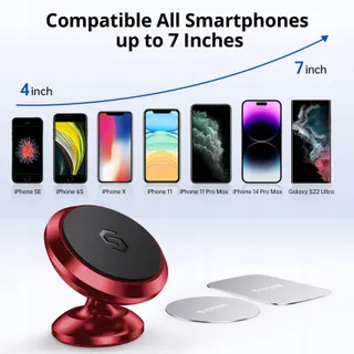 SYNCWIRE Magnetische Telefoonhouder Auto Universeel Verstelbaar — miniatuur 7