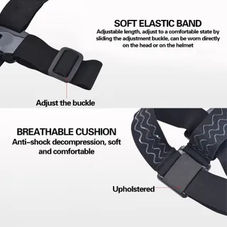 GOPRO Hoofdband Actiecamera Accessoire Compatibel Met GoPro — miniatuur 4