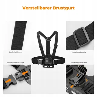 K&F CONCEPT Accessoireset Voor GoPro DJI Insta360 Actiecamera's — miniatuur 4