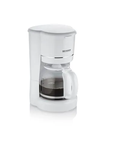 SEVERIN KA 4323 Koffiezetapparaat Glazen Kan 10 Kopjes 900W Wit β foto 2