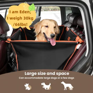 PECUTE Versterkte Hondenautostoel 70x50x55cm — miniatuur 3