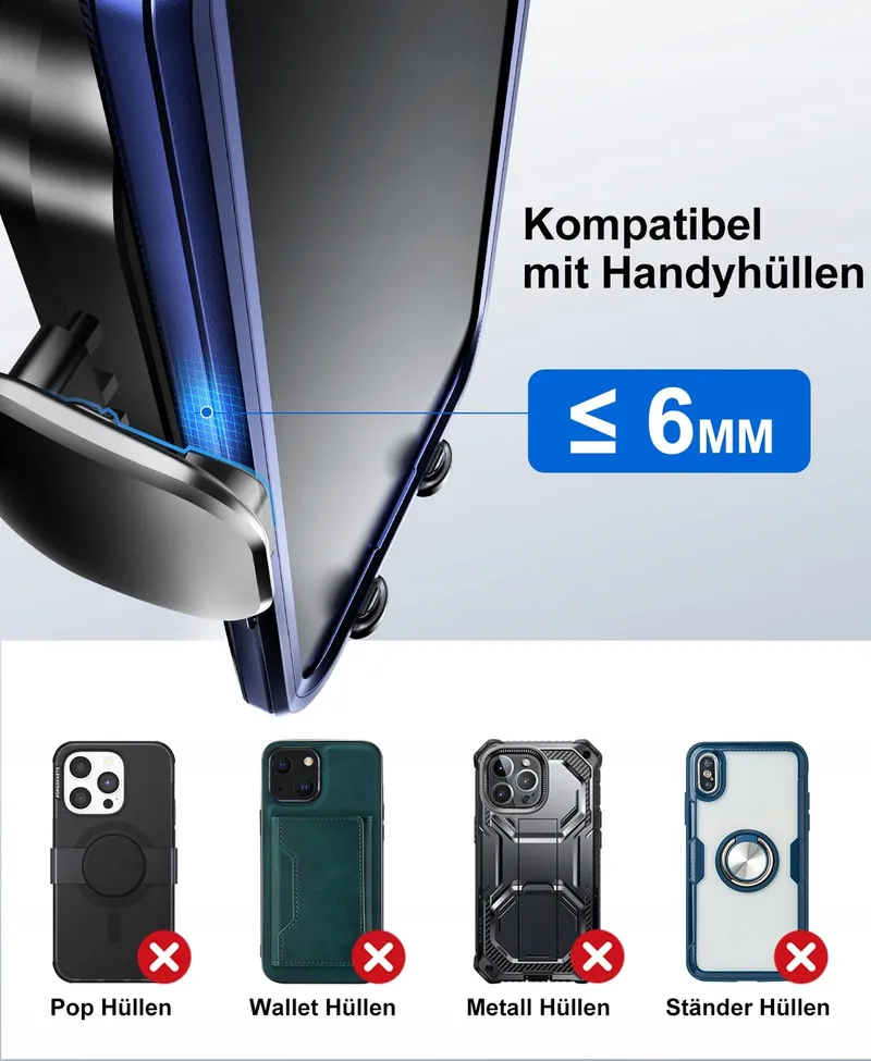 BEEASY Snelle Draadloze Autolader 15W Qi Telefoonhouder — foto 7