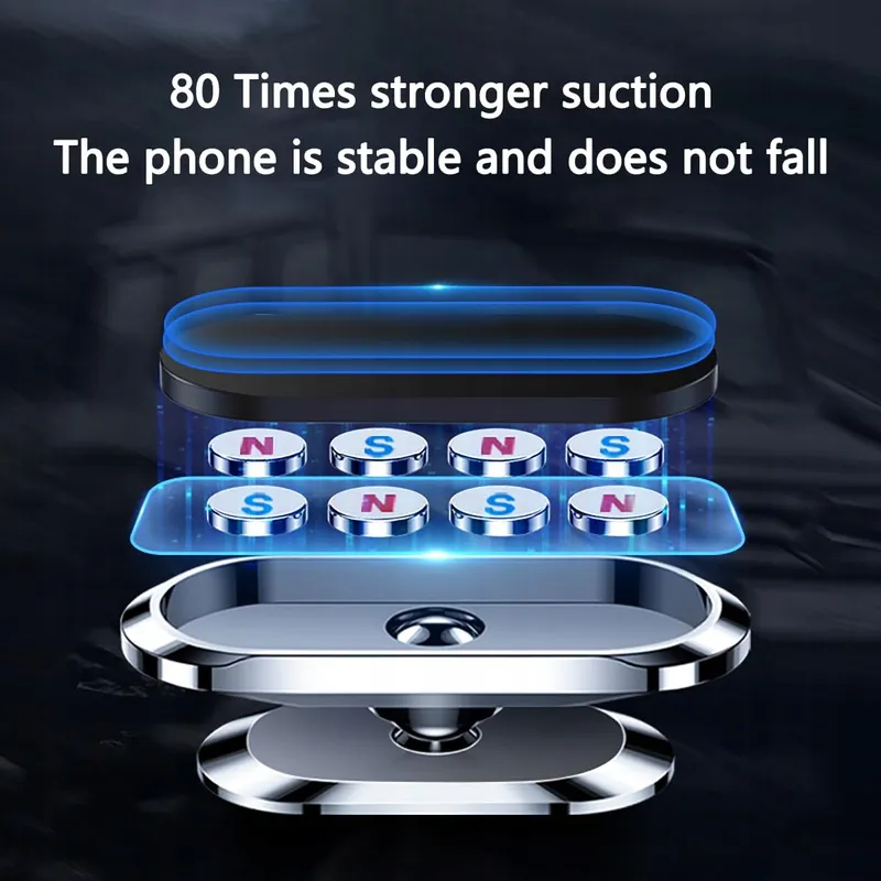 Magnetische 360° Autohouder Universeel Telefoon Smartphone — foto 4