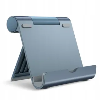JETECH Opvouwbare Tabletstandaard iPad Galaxy Tab Telefoons Grijs — miniatuur 1