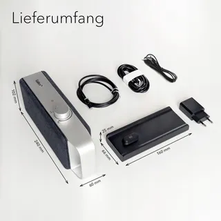 FALLER Oskar TV Luidspreker Soundbar Draadloos Draagbaar — miniatuur 6