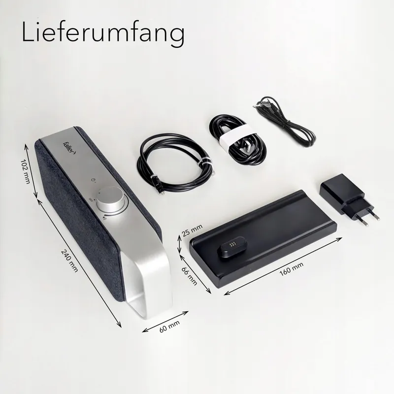 FALLER Oskar TV Luidspreker Soundbar Draadloos Draagbaar — foto 6