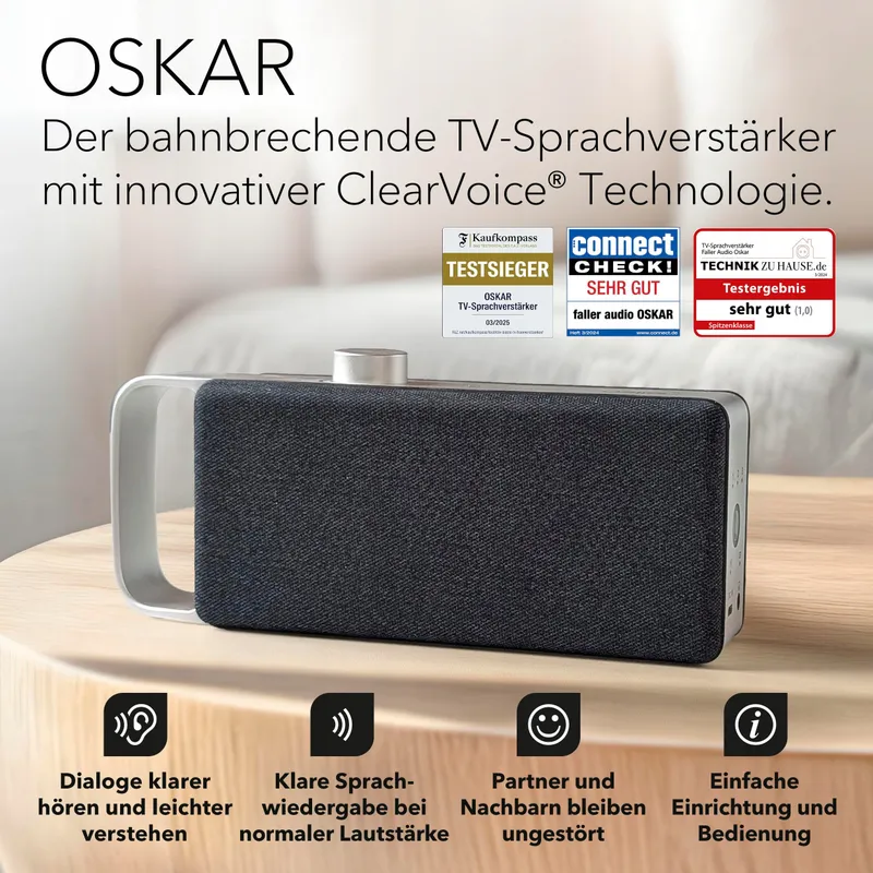 FALLER Oskar TV Luidspreker Soundbar Draadloos Draagbaar — foto 2