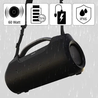 HAMA SoundBarrel Bluetooth Luidspreker IPX6 60W 12u Accu — miniatuur 2
