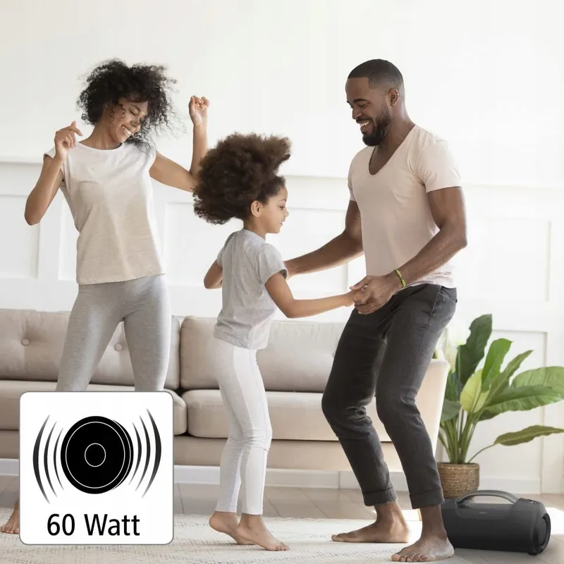 HAMA SoundBarrel Bluetooth Luidspreker IPX6 60W 12u Accu — foto 3