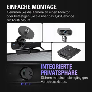 ELGATO Facecam MK.2 Webcam Full HD HDR Streaming — miniatuur 7