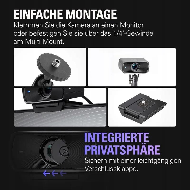 ELGATO Facecam MK.2 Webcam Full HD HDR Streaming — foto 7