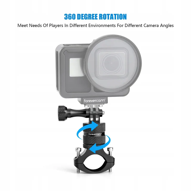 FOREVERCAM Fietshouder Actiecamera 360° GoPro DJI Insta360 — foto 2