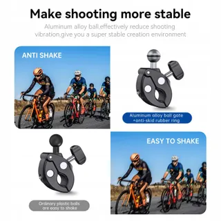 TELESIN Motorhouder 360° voor GoPro Insta DJI Canon — miniatuur 3